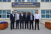 Kırıkkale İl Emniyet Müdürü, Kırıkkale PMYO Müdürü ve Beraberindeki Heyetin Müdürlüğümüze Ziyaretleri 